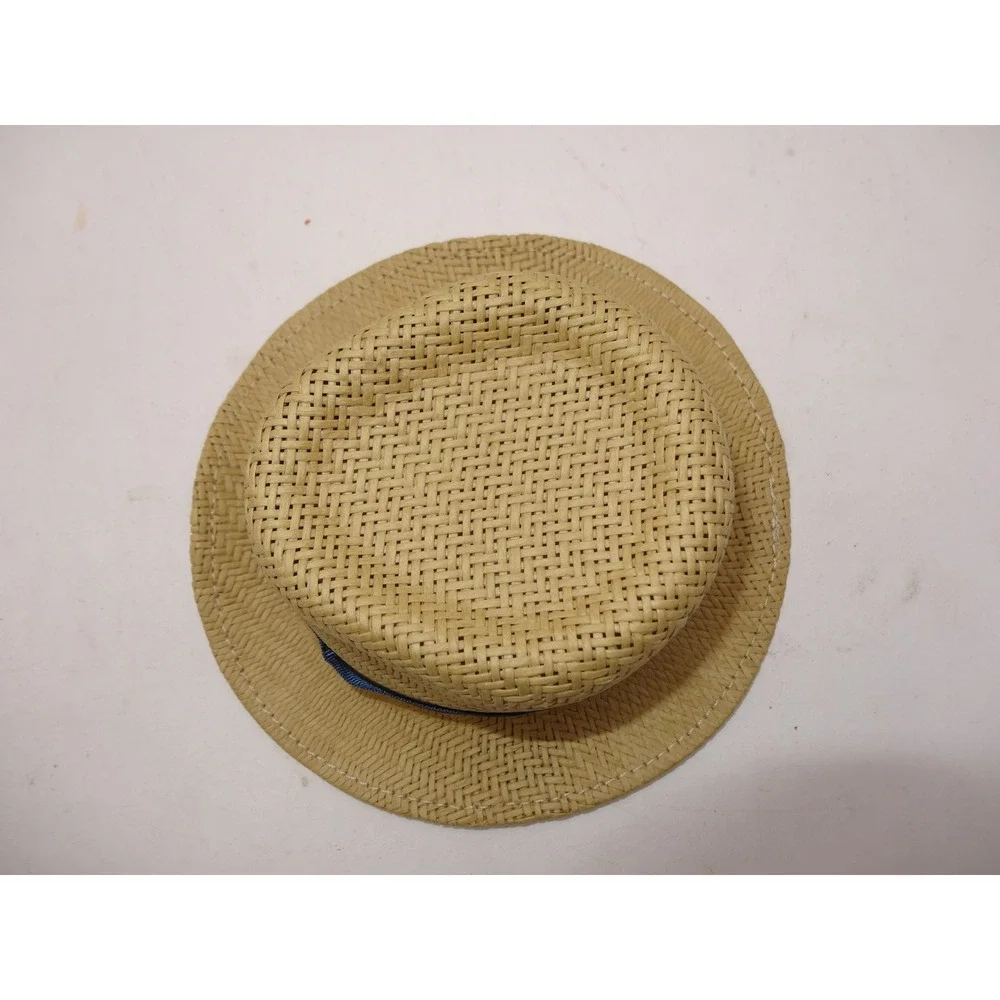 American Girl Doll Truly Me Show Your Sweet Side Accessories Fedora Hat Tan Navy